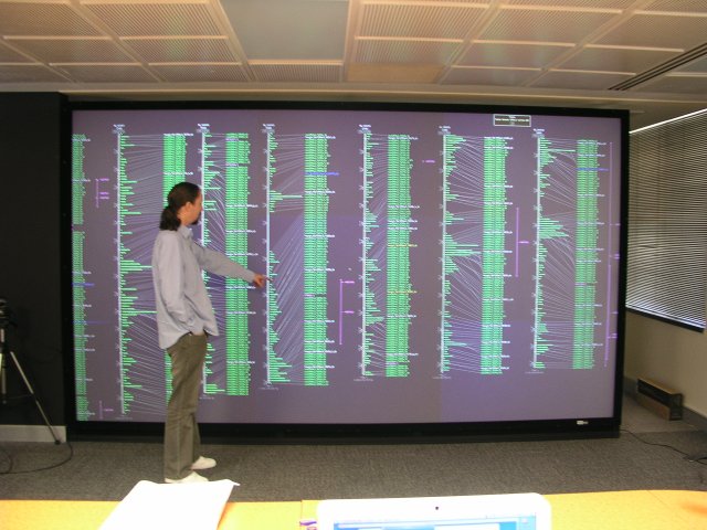 Photo of VisWall-9hd at CCG - front of the display
