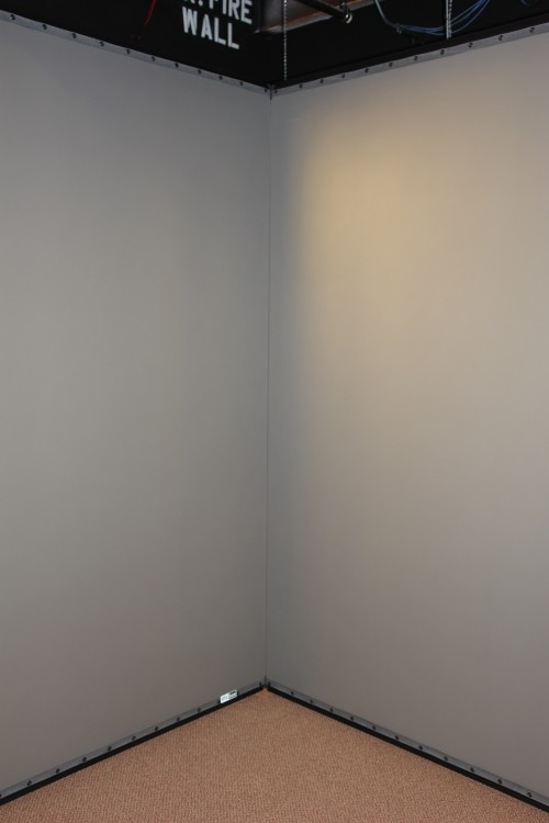 Photo of edge between two VisBox-X3 modules