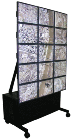 15 panel VisWall-LCD