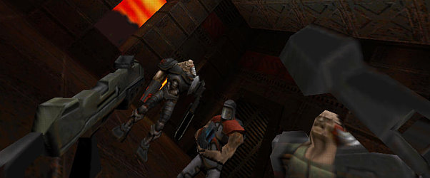 CAVE QUAKE II (falling over)