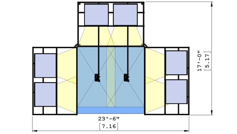VisCube C4-T2 Top Drawing VisCube C4-T2 Top Drawing