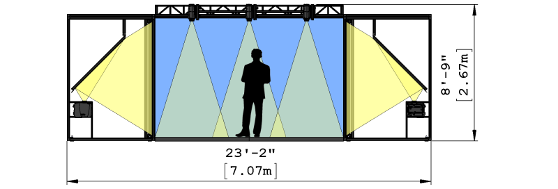 VisCube C4-T3 Front Drawing VisCube C4-T3 Front Drawing