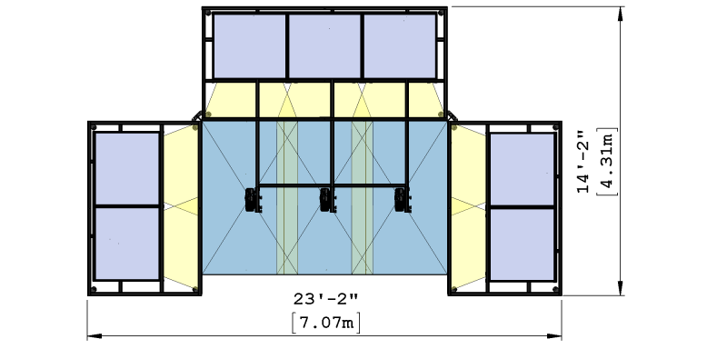 VisCube C4-T3 Top Drawing VisCube C4-T3 Top Drawing