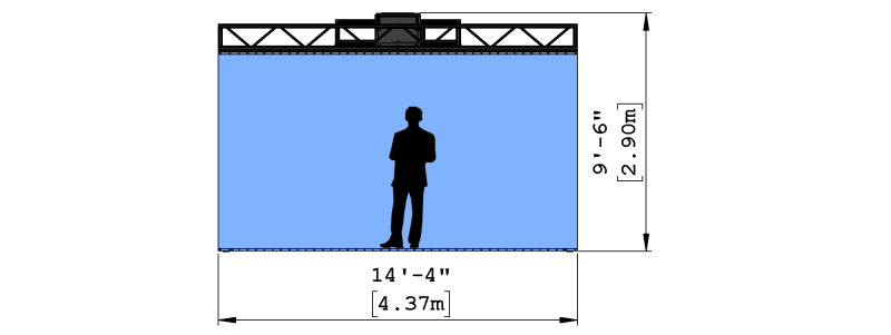 VisWall 4K drawing front VisWall 4K drawing front
